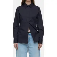 Closed Waisted Shirt Shirts & Blouses Dark Night Talla: XXS | Camisas Outlet | Mujer | Negro