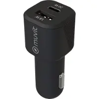 Muvit For Change Cargador De Coche Usb Qc 3.0 18w+ 1 Usb-c Pd 20w