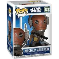 Funko POP! Figura Star Wars: The Mandalorian &amp; Grogu-mercenary Guard Droid