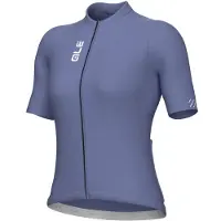 ALÉ - Women's Pragma Color Block S/S Jersey - Maillot de ciclismo size L, azul/morado