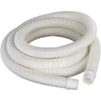 Gre Pools Manguera para piscina, longitud 4 metros, diámetro 38 mm, con tapones en los extremos