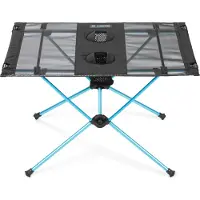 Helinox - Mesas y sillas de camping - Table One Black/Cyan Blue de Aluminio - Negro