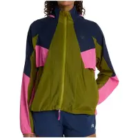 New Balance Chaqueta deportiva marino / verde / rosa