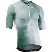 Northwave - Blade Jersey Short Sleeve - Maillot de ciclismo size 3XL, gris/turquesa