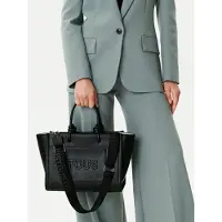 Tous para mujer. 2002025651 Bolso Shopper M. Amaya T La Rue New Negro (OSFA), Casual, Poliuretano, outlet 2026.