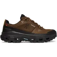 ON - Zapatillas de senderismo Hombre - Cloudrock Low WP M Earth/Black - Talla 45 - Marrón