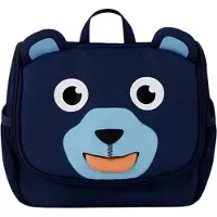 Affenzahn - Kid's Toiletry Bag Bär - Neceseres size 2 l, azul