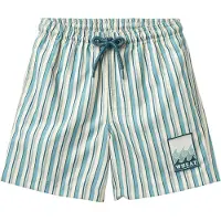 Wheat Bermudas 'Hansi' arena / azul oscuro / verde pastel / verde oscuro
