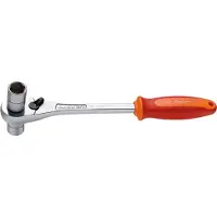 Unior , trinquete para llave de 3/8", color rojo, para tuercas de 14/15 mm, modelo 1621/1BI