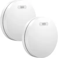 Aroha Detector de humo Safety Pro – Batería de 10 años – Detector de incendios, detector de humo – Pack de 2 unidades