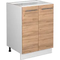 Vicco Mueble bajo de cocina Fame-Line Roble dorado 60 cm sin encimera, Model 38293