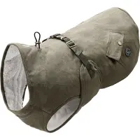Hunter - Dog Coat Uppsala Trend - Abrigos para perro size Rücken 50 cm - Hals 34-60 cm / Bauch 60-92 cm, khaki