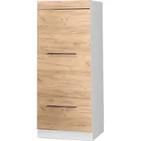 Vicco Armario alto Fame-Line Roble dorado/Blanco 60 cm, Model 38530