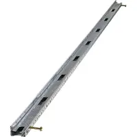 Hager , sistema de rieles universales N 1200mm, modelo UN08A, para armarios de 160mm de profundidad o más. Juego de 2 unidades