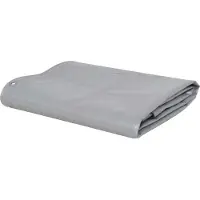The Living Store Living Store: Lona protectora, 650 g/m², 3x6 metros, color gris