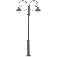 Faro 71117, color: rojo, material: metal, grado de protección: IP23, e protección: I, casquillo: E27, número de bombillas: 2