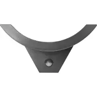 Adviti SPINEL, foco LED de 10W, 4000K, para pared exterior, con sensor de movimiento, modelo OR-OP-6119GLPMR4, color gris