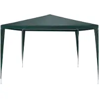 Syfax Carpa para fiestas verde 3x3 m