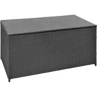 vidaXL Caja de almacenamiento para jardín, color , 120x50x60 cm, de ratán sintético. Caja de almacenamiento para jardín. Cajas de almacenamiento para jardín. Cajas de almacenamiento para exteriores