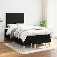 Prolenta Maison Exclusive - Base de cama con somier y colchón, color , 120x200 cm, tejido