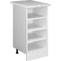 Vicco Estante de cocina R-Line Blanco 40 cm , ET Mármol, Model 37746