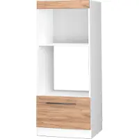 Vicco Armario para microondas Fame-Line Roble dorado 60 cm abierto, Model 38424