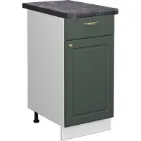 Vicco Mueble bajo de cocina Fame-Line Verde dorado Casa de campo 40 cm , ET Antracita, Model 45716
