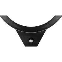 Adviti SPINEL: Lámpara LED de 10W, 4000K, para pared exterior, con sensor de movimiento, modelo OR-OP-6119BLPMR4, color negro