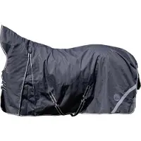 HKM Manta Innsbruck con cuello alto, 200 gramos, color negro, tamaño 135