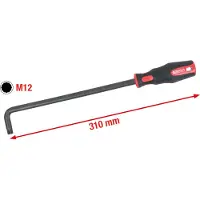 Ks Tools . Herramienta de ajuste para la regulación de la convergencia/alineación. Modelo: 150.9426. Fabricada en acero cromo-vanadio. Peso: 340g