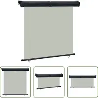 The Living Store La tienda Living Store ofrece una persiana lateral para balcón, de 175x250 cm, en color gris