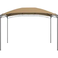 Syfax Cenador gris taupé 3x4x2,65 m 180 g/m²