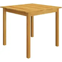Syfax Juego de comedor para jardín 3 piezas marrón