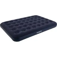 4fizjo Avenli 20256: Colchón inflable para 2 personas, 191 x 137 x 22 cm, color azul