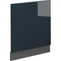 Vicco Panel frontal Fame-Line Azul oscuro alto brillo 60 cm, Model 43696