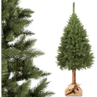 Kadax Árbol de Navidad "Mireval", árbol de Navidad con tronco de 180 cm