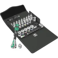 Wera Set de llaves de vaso Zyklop 3/8" 8100 SB All-in Zyklop Speed 3/8" (35 piezas)