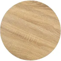 Syfax Mesa de bistró MDF marrón claro 40 cm