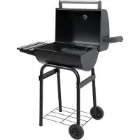 LUND Parrilla De Carbón Con Tapa Rejilla 47*34cm