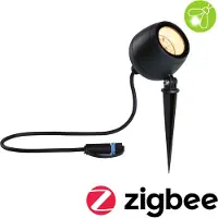 Paulmann Plug & Shine: Foco LED para jardín Kikolo, respetuoso con los insectos