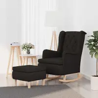 Prolenta Maison Exclusive: Sillón reclinable con reposapiés, color , tapizado en tela