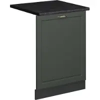 Vicco Panel frontal del lavavajillas Fame-Line Verde dorado Casa de campo 60 cm , ET Antracita, Model 55315