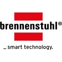 Brennenstuhl Regleta de enchufes Eco-Line, con interruptor, 6 enchufes, color gris claro, 1,5 metros, cable H05VV-F 3G1,5, número de modelo 1159550015