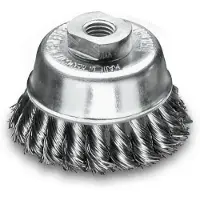 Lessmann : Cepillo industrial, modelo 484217, con rosca M14, nuevo. Código: 782645