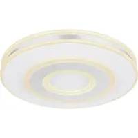 Globo LED Deckenleuchte Maru Weiß Ø42cm 48W 3800lm CCT 2700K-6000K Memory Nachtlicht Fernbedienung
