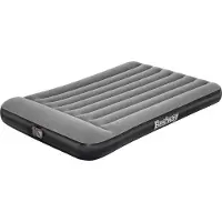 Bestway Colchón hinchable TriTech Aerolux con bomba eléctrica integrada, tamaño Double XL/Lo, 191 x 137 x 30 cm