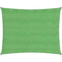 The Living Store Tienda Living, toldo de protección solar, 160 g/m², color verde claro, 3x4,5 metros, fabricado en HDPE