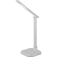 Globo Lámpara de mesa , de plástico blanco, con tecnología LED