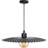 Toolight Lámpara Colgante De Techo App1289-1Cp Black38X38X72Cm