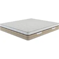 Talamo Italia Cutler - Colchón Matrimonial, 190x140x25h cm Blanco, Firmeza 8/10 Italia